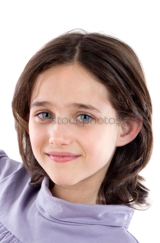 Similar – Adorable preteen girl