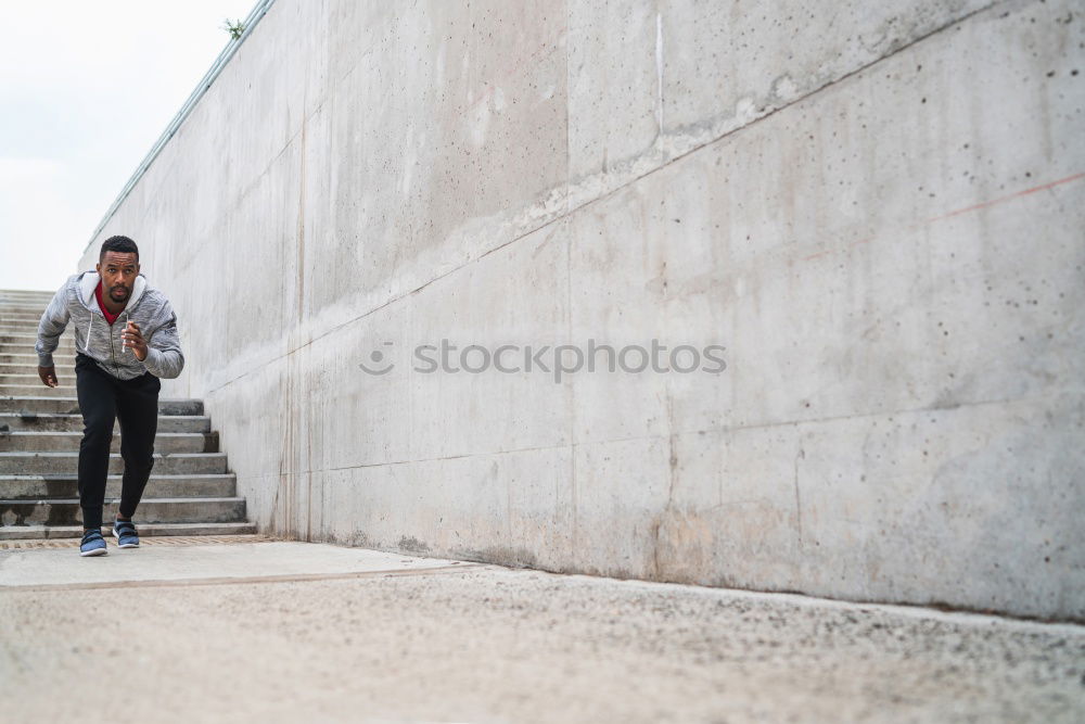 Similar – Man with ball walking outside