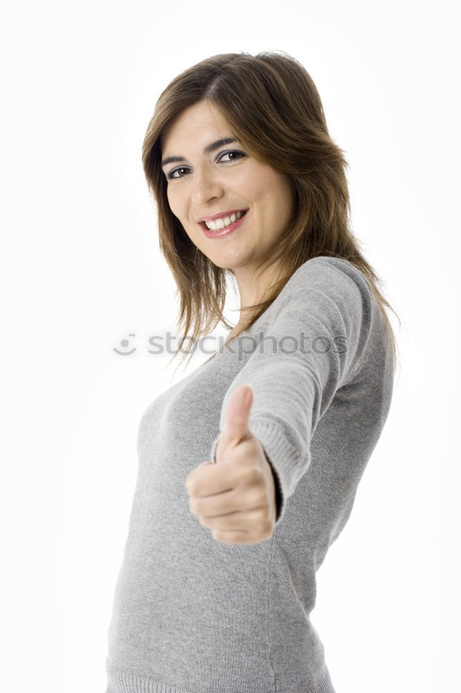 Similar – Image, Stock Photo Happy new mother is holding newborn baby in arms.