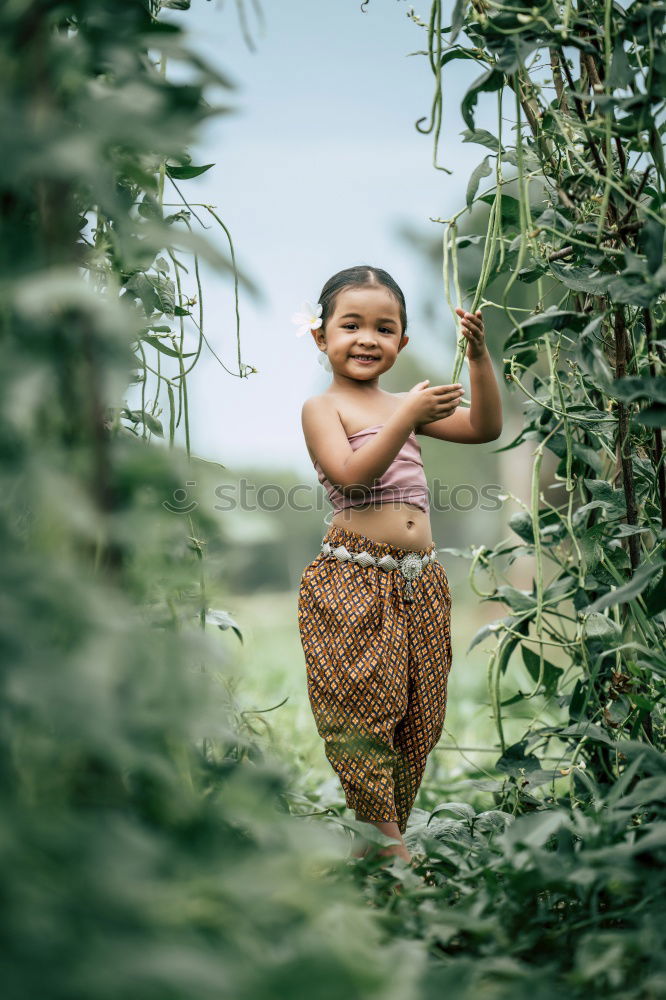 Similar – Image, Stock Photo Cute child on hands of mother