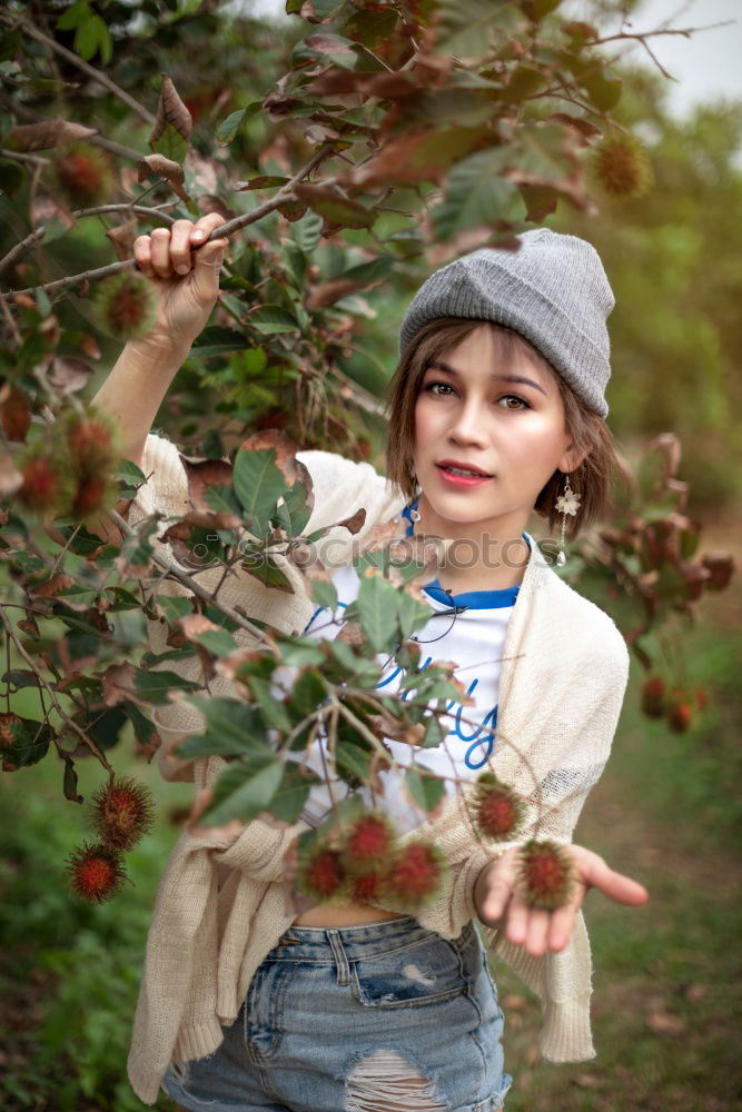 Image, Stock Photo Happy child in the field