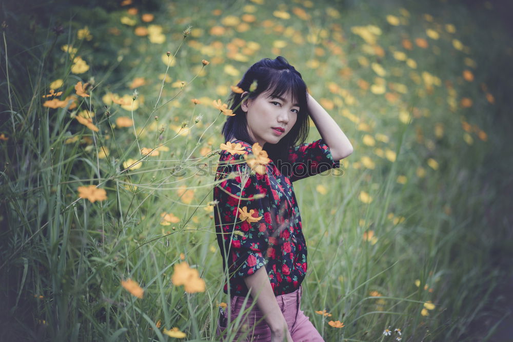 Similar – Image, Stock Photo forest Child Girl Infancy