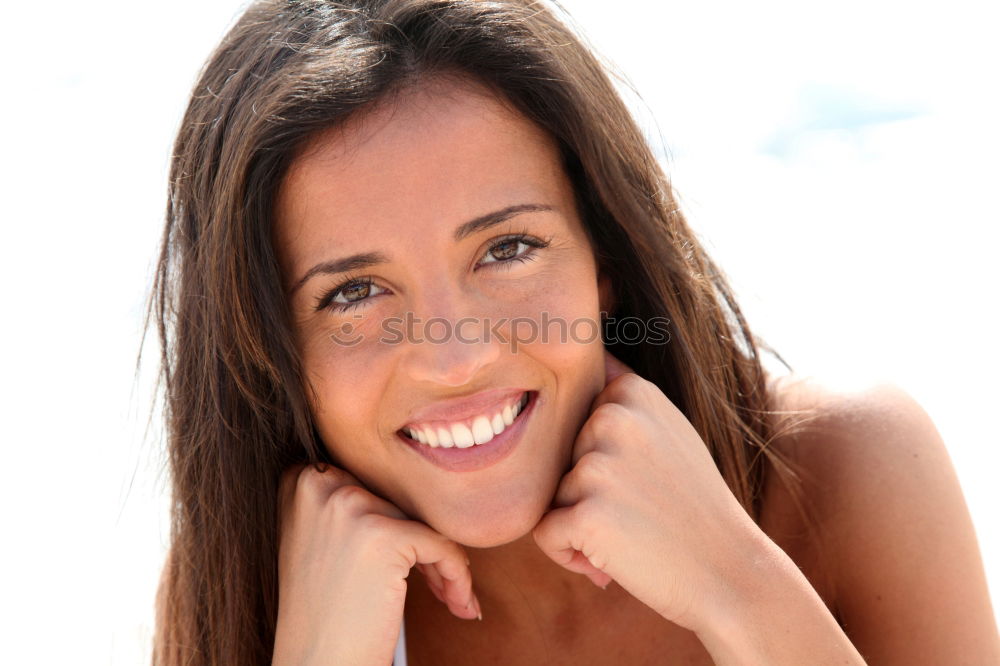 Similar – smile Woman Laughter