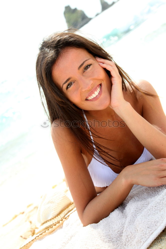 Similar – smile Woman Laughter