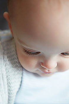 Similar – Image, Stock Photo Mother breastfeed newborn