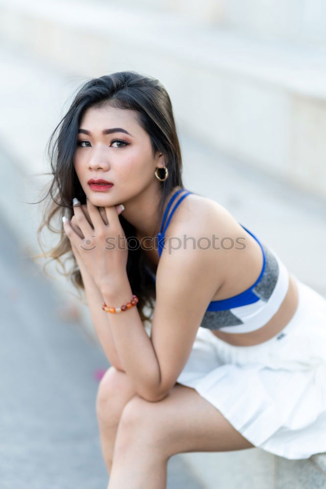 Similar – Image, Stock Photo Nikoliya Feminine Woman