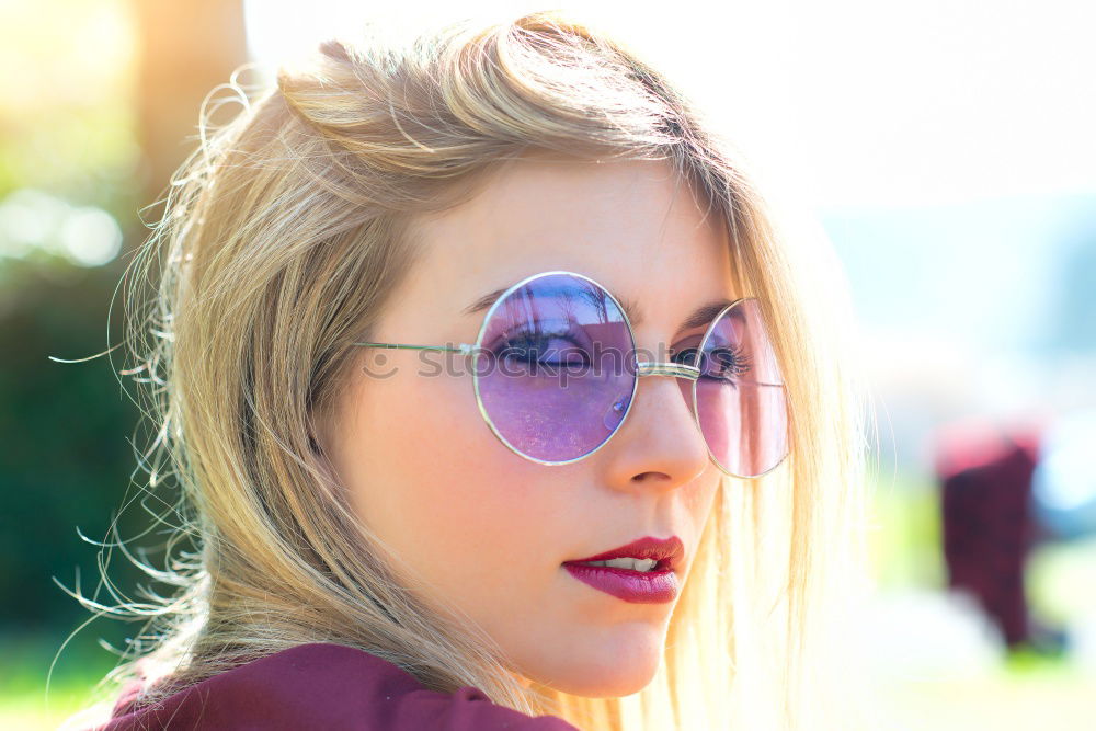 Similar – Image, Stock Photo Close up of a moody female portrait