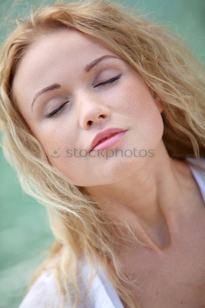 Similar – Natural portrait of young girl