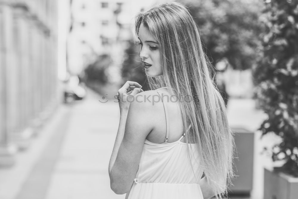 Similar – Image, Stock Photo portrait of a beautiful young girl