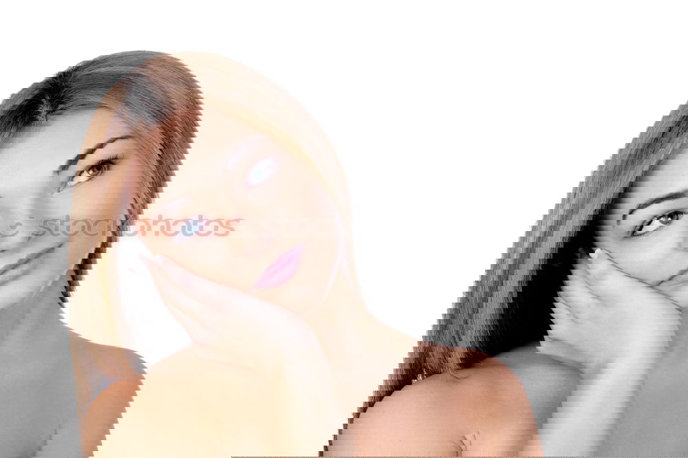 Similar – Image, Stock Photo . Feminine 1 Human being