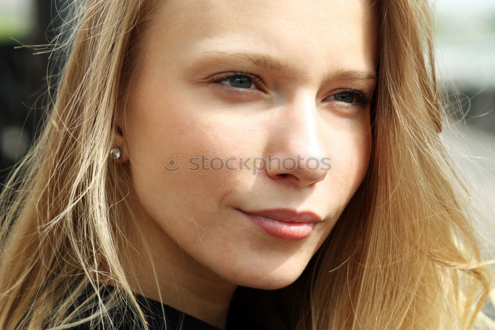 Similar – Image, Stock Photo young woman smiling