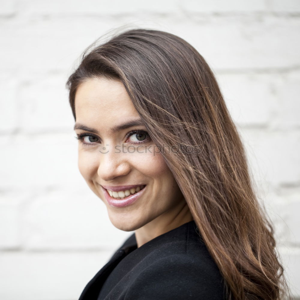 Similar – Image, Stock Photo portrait of an outstanding woman