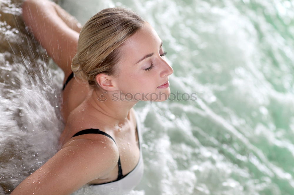 Similar – Young woman meditating.