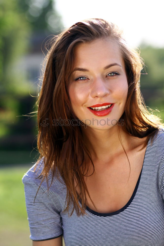 Similar – Image, Stock Photo Young Asian woman against the light