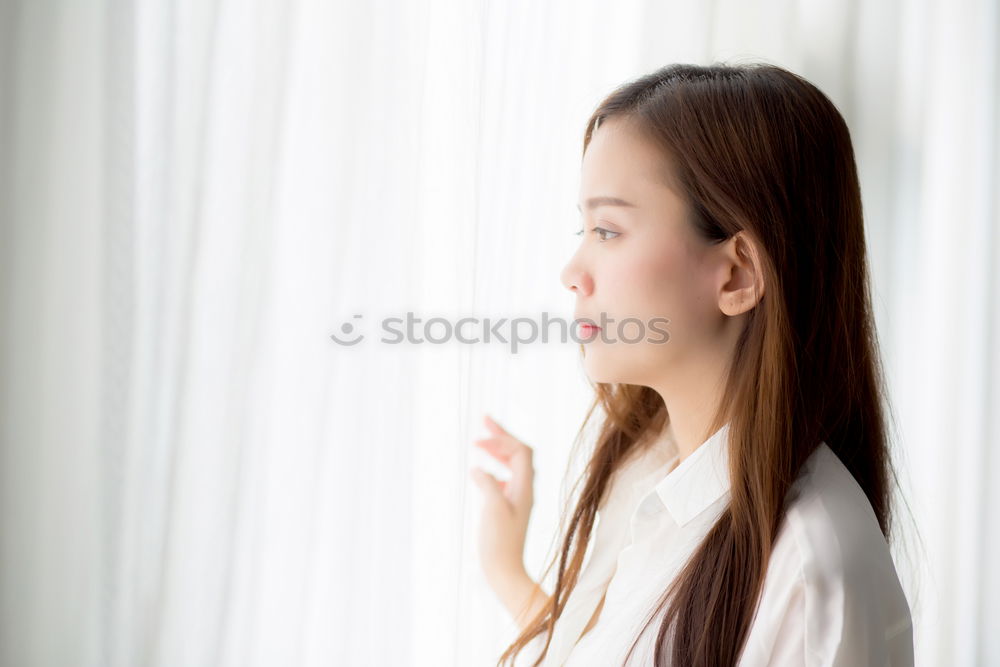 Similar – Image, Stock Photo Graceful II. Young woman