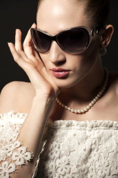 Similar – Woman with sunglasses