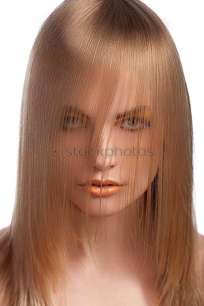 Similar – head art Red Blonde