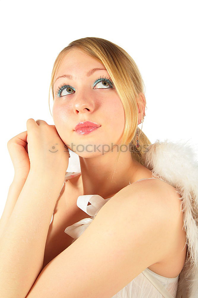 Similar – Young woman dancing in studio