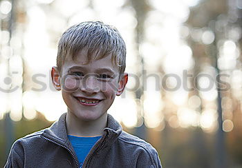 Similar – Image, Stock Photo Young teenager portrait at sunrise