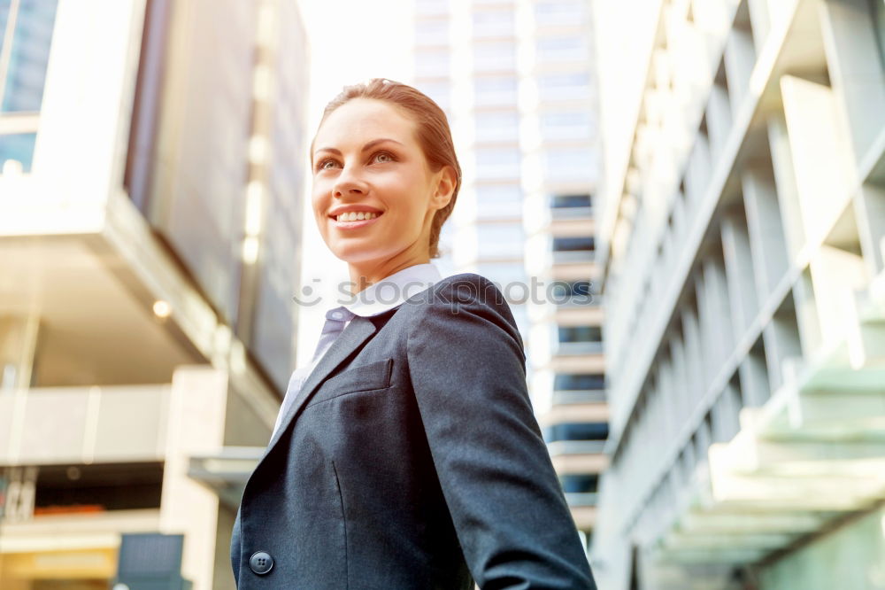 Similar – Single confident and attractive female businesswoman