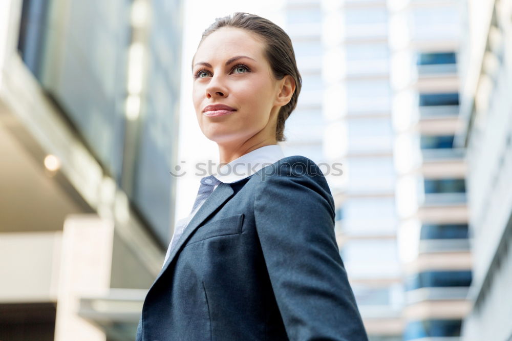 Similar – Single confident and attractive female businesswoman