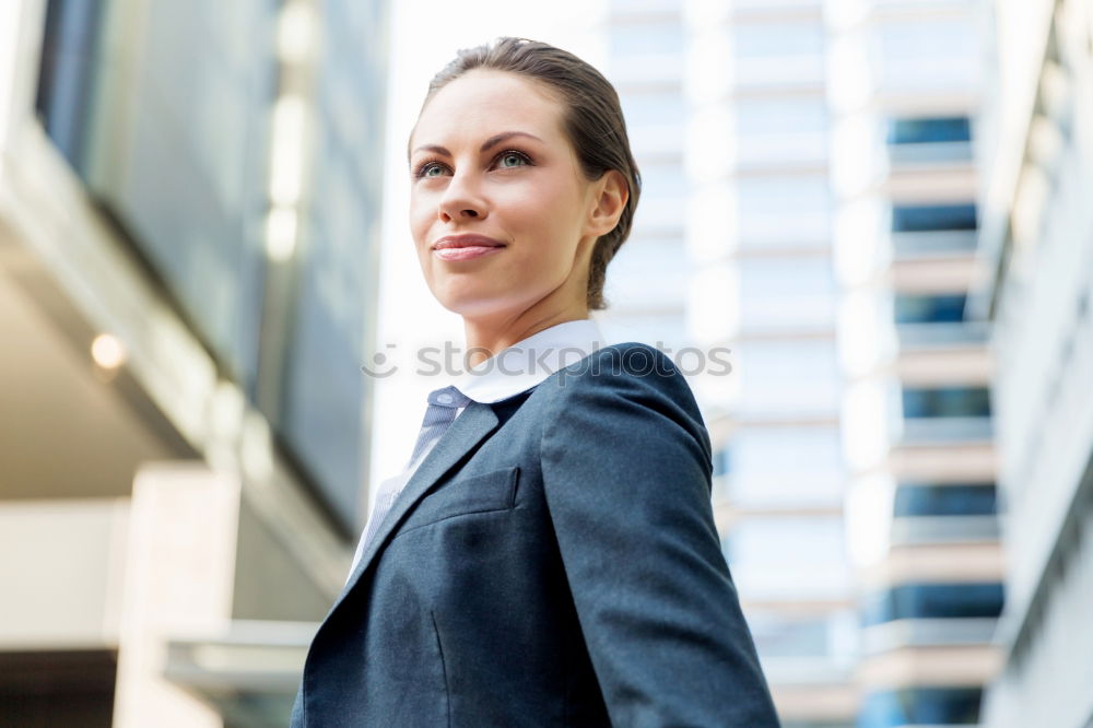 Similar – Single confident and attractive female businesswoman