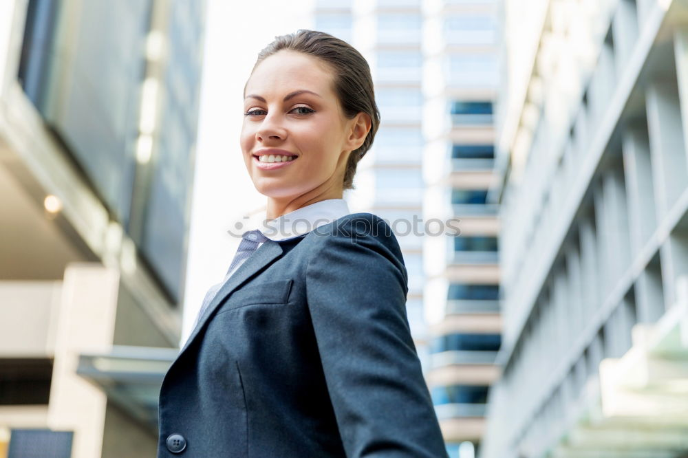 Similar – Single confident and attractive female businesswoman