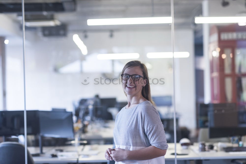 Similar – Image, Stock Photo young caucasian business woman texting a message on smartphone