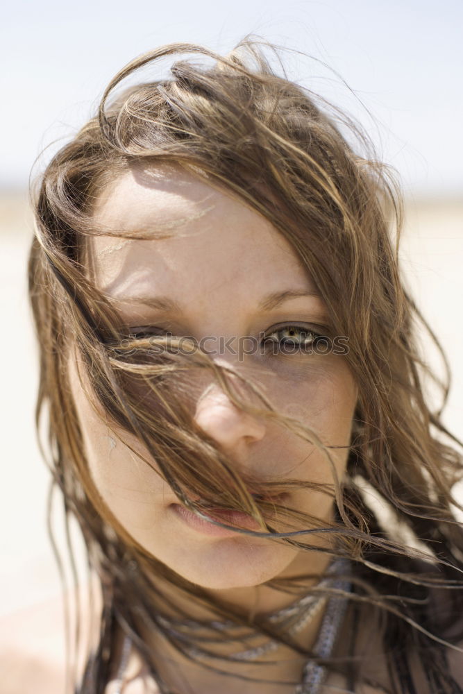 Similar – Image, Stock Photo Deep looking Paulina