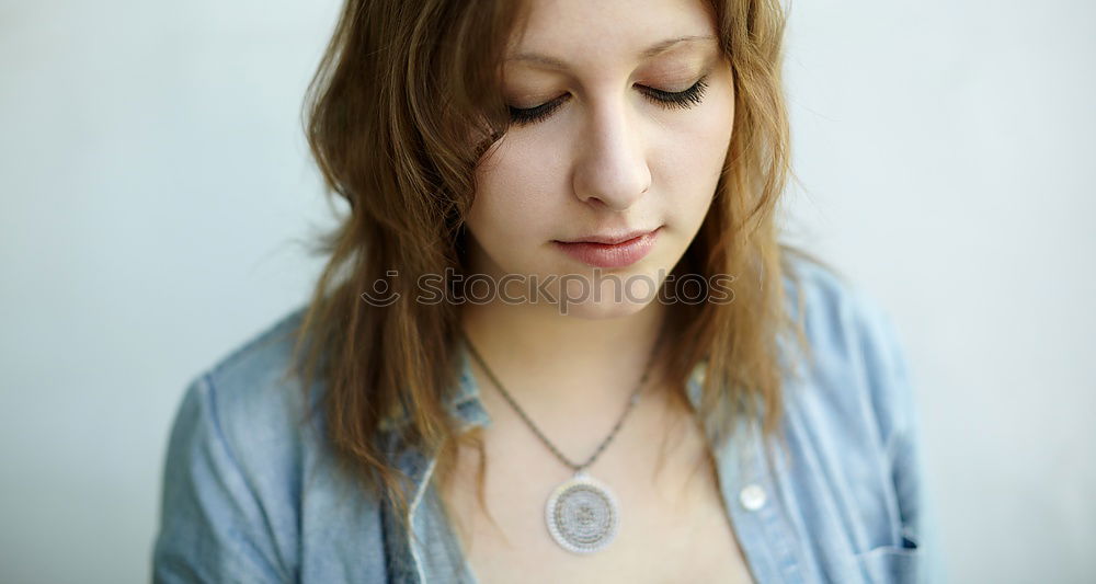 Similar – Image, Stock Photo Wind in your hair