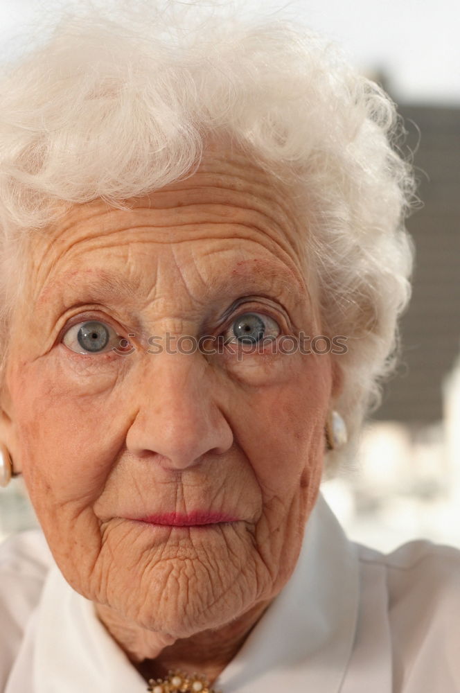 Similar – Image, Stock Photo Grandmother I Woman Adults