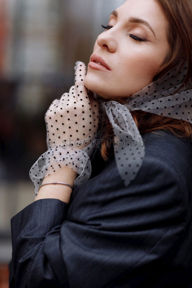 Similar – Image, Stock Photo Cool Feminine Young woman