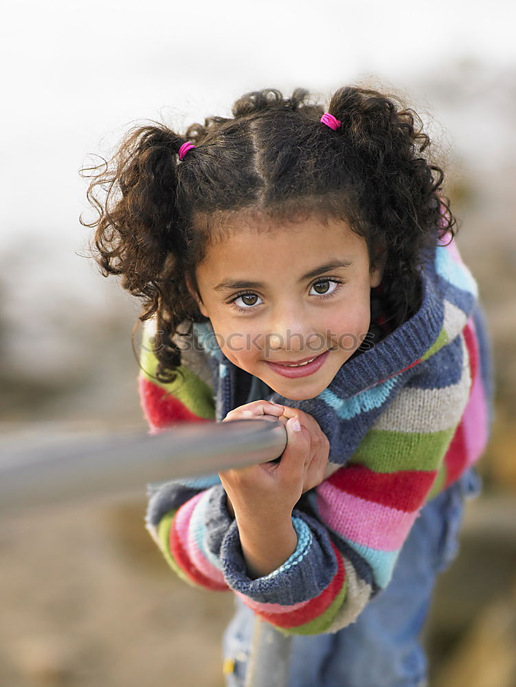 Similar – Image, Stock Photo Child paints on asphalt…