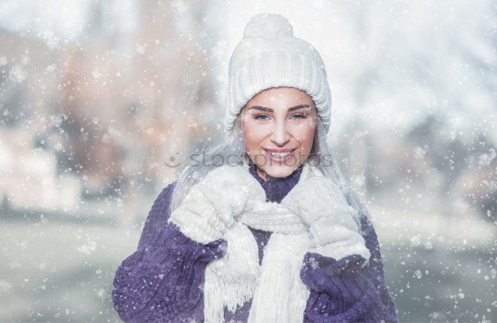 Similar – Image, Stock Photo Girl Young woman