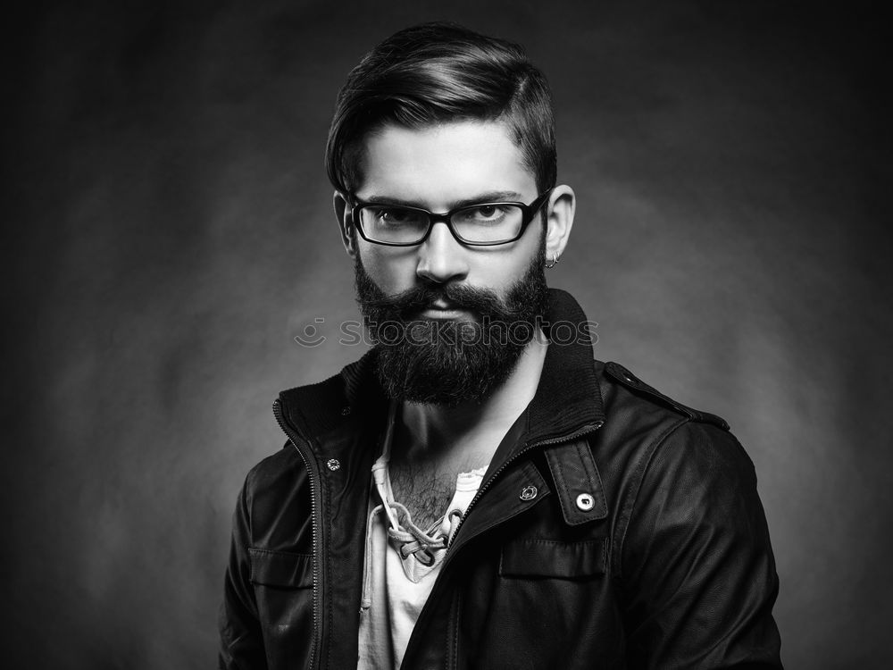 Similar – Image, Stock Photo man in sunglasses serious