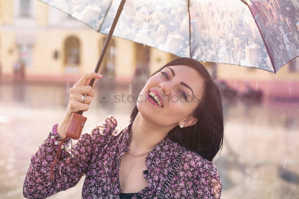 Similar – Image, Stock Photo Young woman is having a good time with sparklers