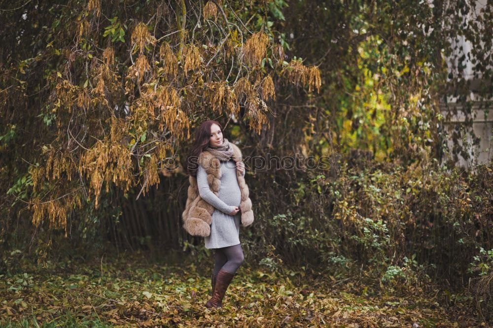 Similar – Image, Stock Photo Woman with map in woods