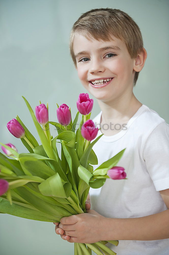 Similar – Image, Stock Photo blossoms Child Toddler