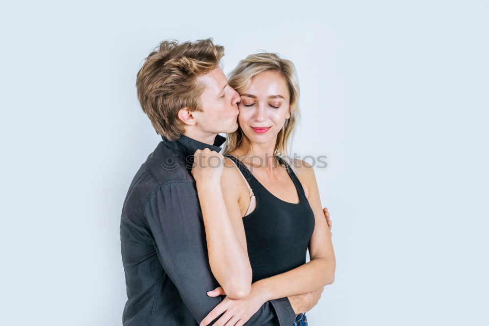 Similar – Image, Stock Photo indoor portrait of happy mother and child son