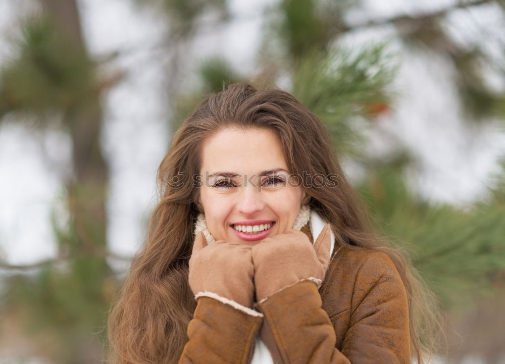 Similar – Attractive woman looking into store window