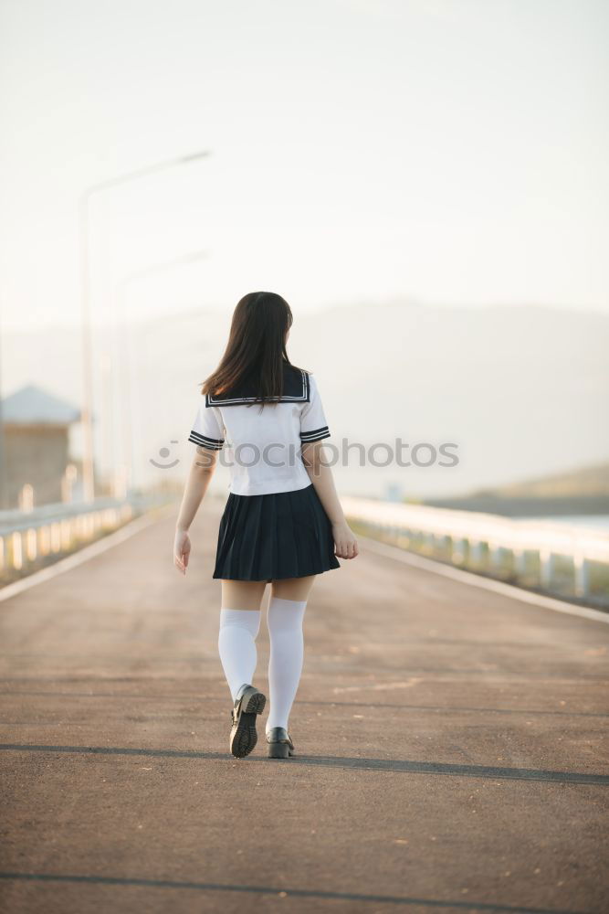 Similar – Image, Stock Photo up on ^^ Child Girl Legs