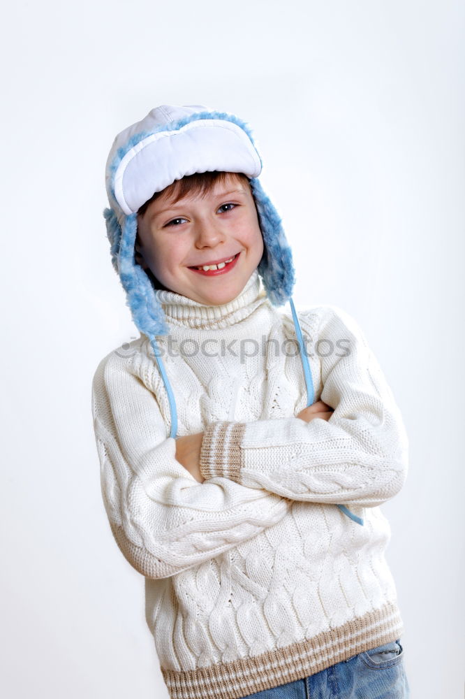 Similar – Close up face portrait little young asian boy