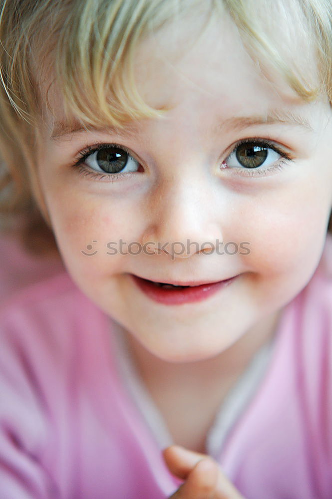 Similar – cute happy toddler girl at home