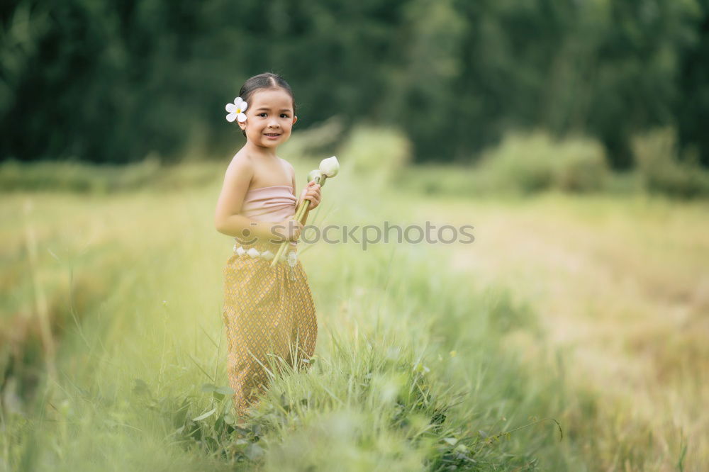 Similar – Image, Stock Photo joy Human being Feminine