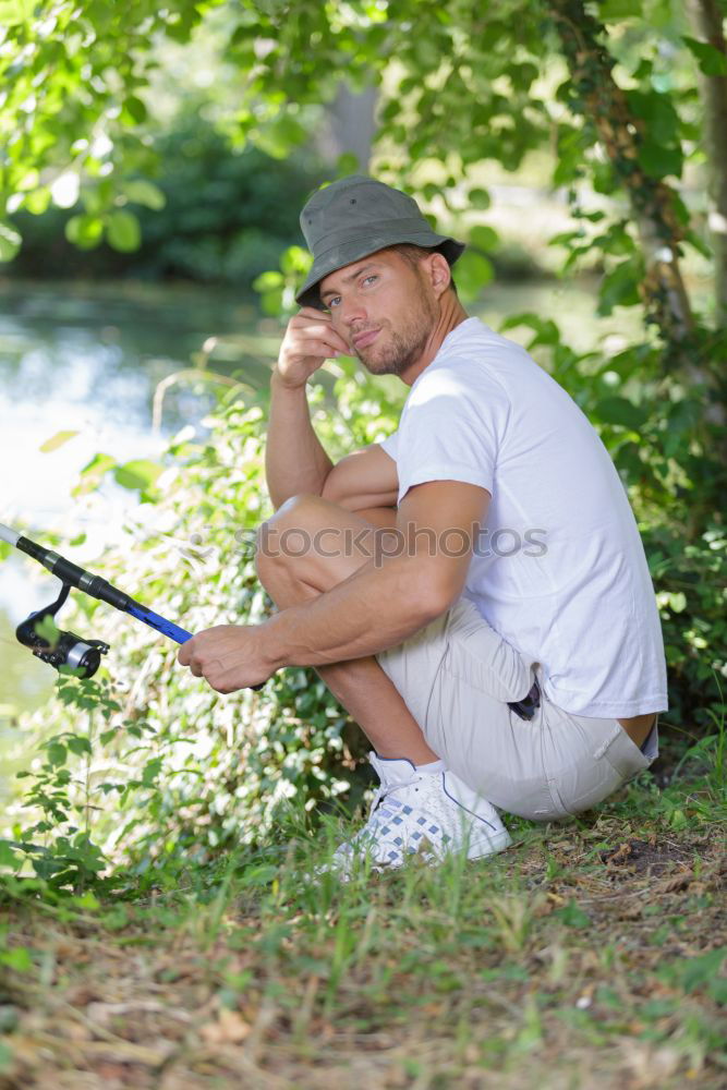 Similar – Image, Stock Photo Spending a vacation on camping