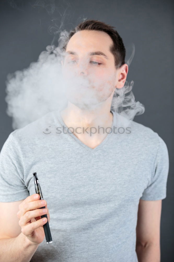 Similar – Image, Stock Photo smokers Human being