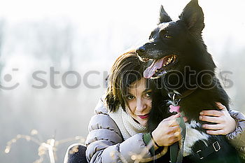 Similar – Latin child with his dog