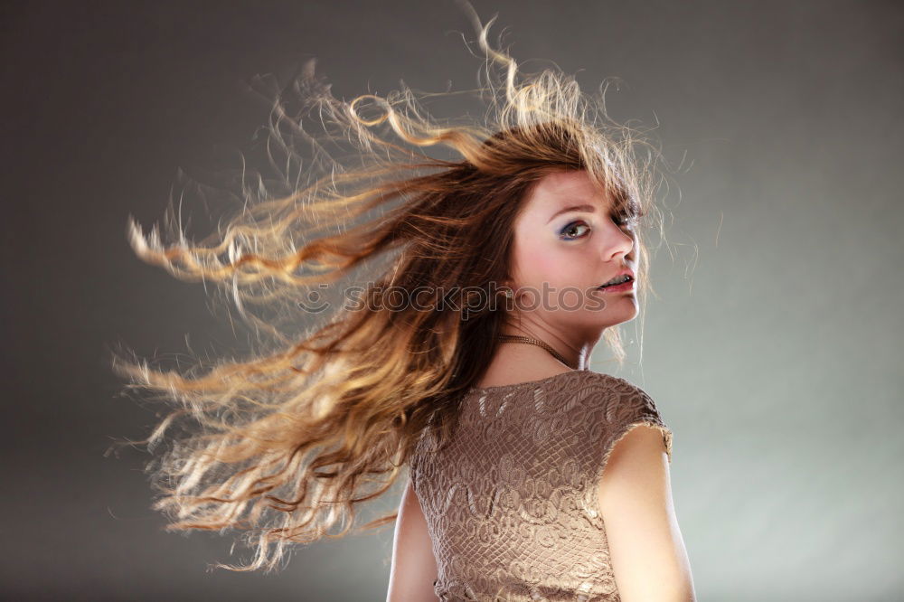 Similar – Jule, shake your hair.