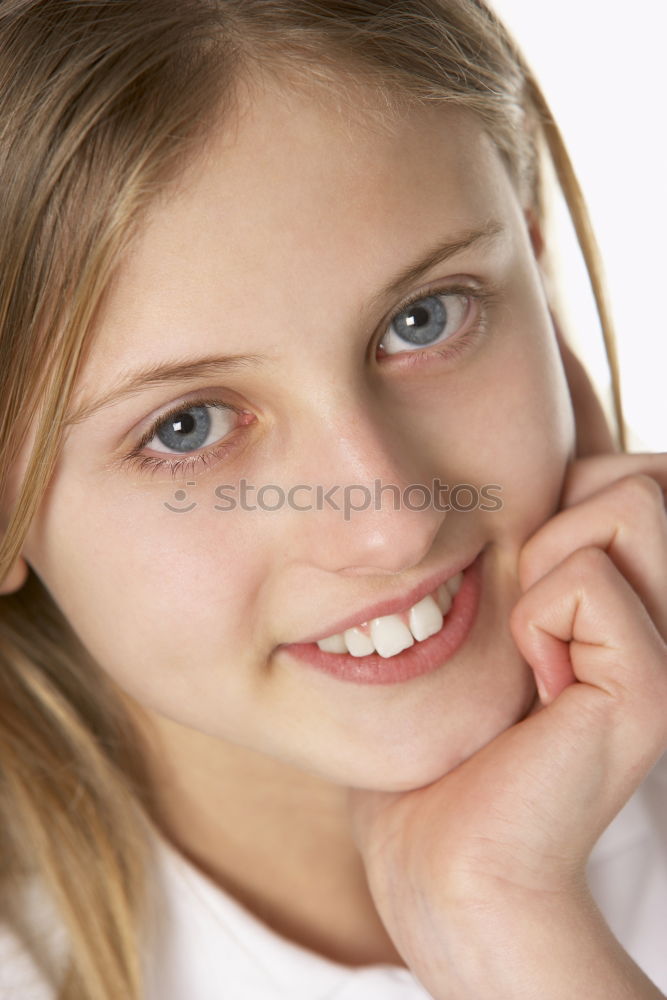 Similar – Little girl with a nice smile