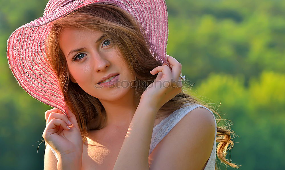 Similar – Image, Stock Photo points Woman Human being